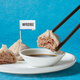 Impossible Pork dumplings
